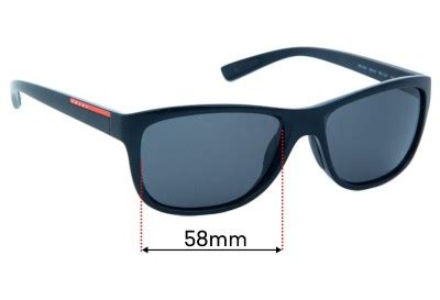 Prada SPS05P 58mm Replacement Lenses by Sunglass Fix™